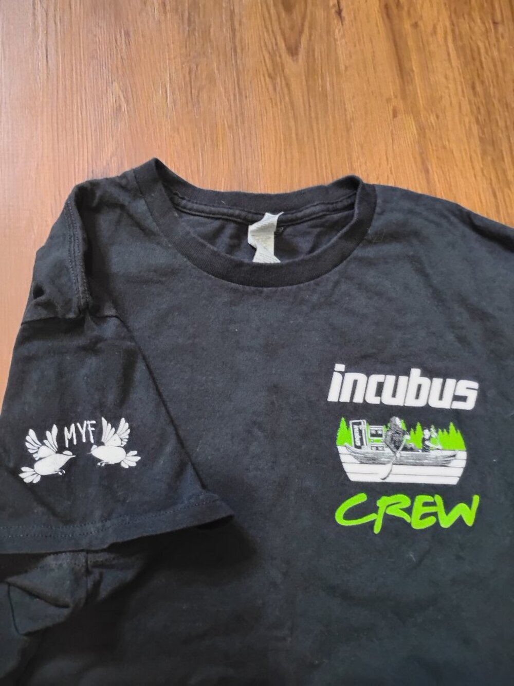 Incubus Crew JustABunchOfRoadies MYF T-Shirt
